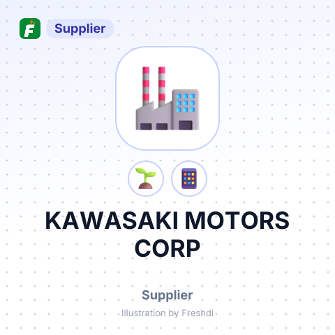 KAWASAKI MOTORS CORP – summary card, no photo uploaded yet