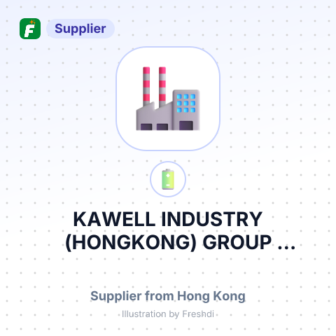 KAWELL INDUSTRY (HONGKONG) GROUP CO.,LIMITED – summary card, no photo uploaded yet