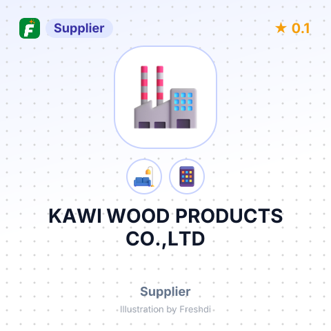 KAWI WOOD PRODUCTS CO.,LTD – summary card, no photo uploaded yet