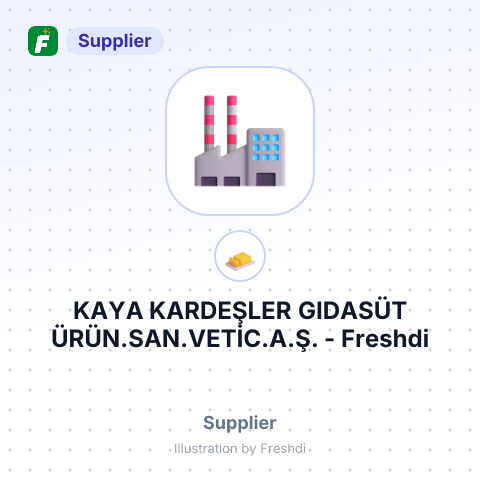 KAYA KARDEŞLER GIDASÜT ÜRÜN.SAN.VETİC.A.Ş. – summary card, no photo uploaded yet
