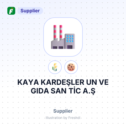 KAYA KARDEŞLER UN VE GIDA SAN TİC A.Ş – summary card, no photo uploaded yet