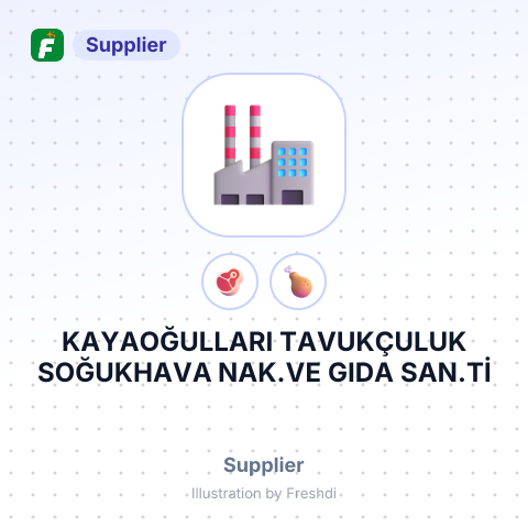 KAYAOĞULLARI TAVUKÇULUK SOĞUKHAVA NAK.VE GIDA SAN.Tİ – summary card, no photo uploaded yet
