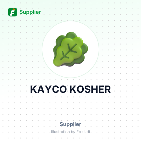 KAYCO KOSHER – summary card, no photo uploaded yet