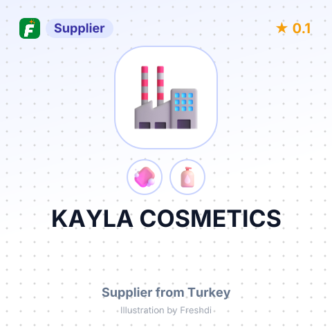 KAYLA COSMETICS – summary card, no photo uploaded yet