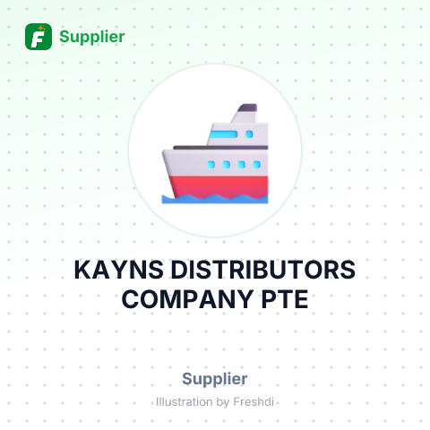 KAYNS DISTRIBUTORS COMPANY PTE – summary card, no photo uploaded yet
