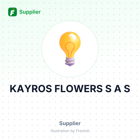 KAYROS FLOWERS S A S – summary card, no photo uploaded yet
