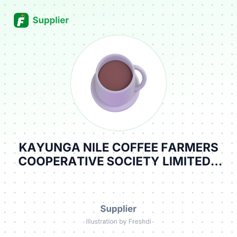 KAYUNGA NILE COFFEE FARMERS COOPERATIVE SOCIETY LIMITED – summary card, no photo uploaded yet