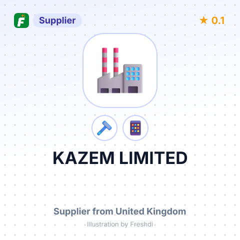 KAZEM LIMITED – summary card, no photo uploaded yet