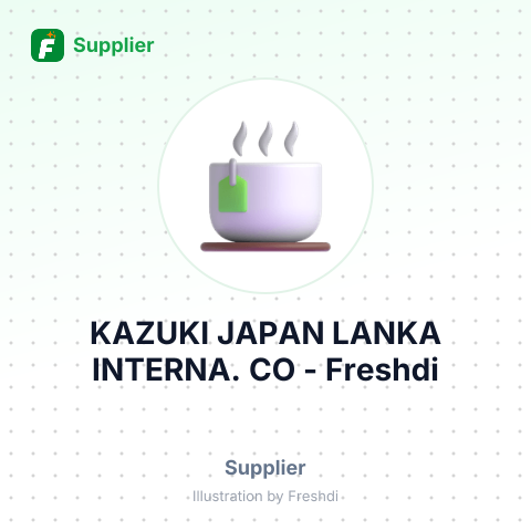 KAZUKI JAPAN LANKA INTERNA. CO – summary card, no photo uploaded yet