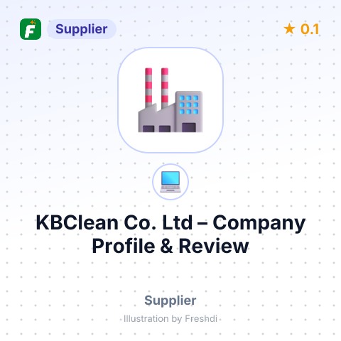 KBClean Co.,Ltd – summary card, no photo uploaded yet