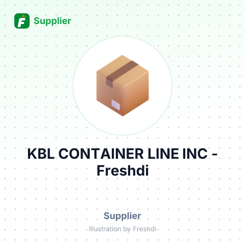 KBL CONTAINER LINE INC – summary card, no photo uploaded yet
