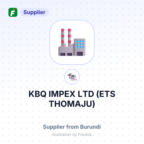 KBQ IMPEX LTD (ETS THOMAJU) – summary card, no photo uploaded yet