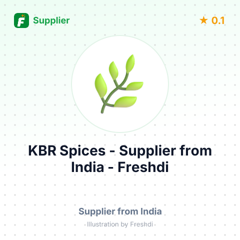 KBR Spices  – summary card, no photo uploaded yet