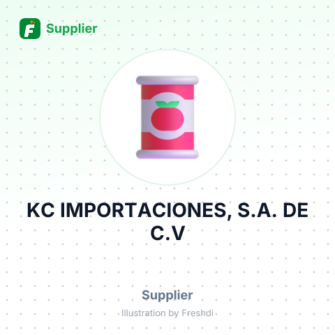 KC IMPORTACIONES, S.A. DE C.V – summary card, no photo uploaded yet