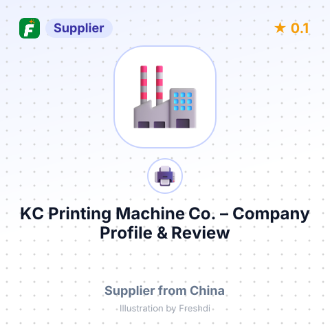 KC Printing Machine Co. – summary card, no photo uploaded yet