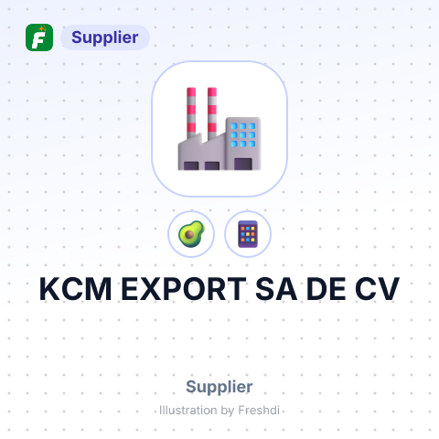 KCM EXPORT SA DE CV – summary card, no photo uploaded yet