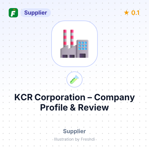 KCR Corporation – summary card, no photo uploaded yet
