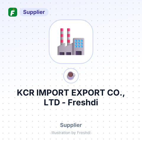 KCR IMPORT EXPORT CO., LTD – summary card, no photo uploaded yet