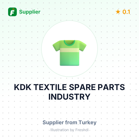 KDK TEXTILE SPARE PARTS INDUSTRY – summary card, no photo uploaded yet