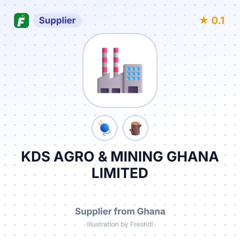 KDS AGRO & MINING GHANA LIMITED – summary card, no photo uploaded yet