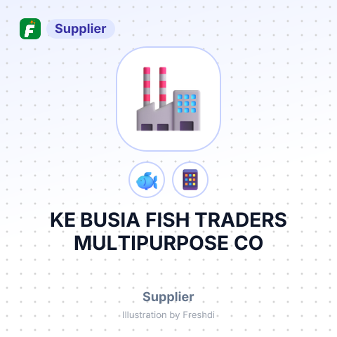 KE BUSIA FISH TRADERS MULTIPURPOSE CO – summary card, no photo uploaded yet