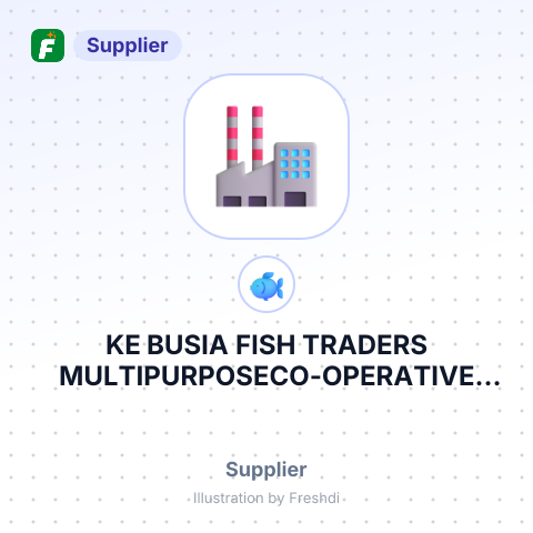 KE BUSIA FISH TRADERS MULTIPURPOSECO-OPERATIVE SOCIETY LTD – summary card, no photo uploaded yet