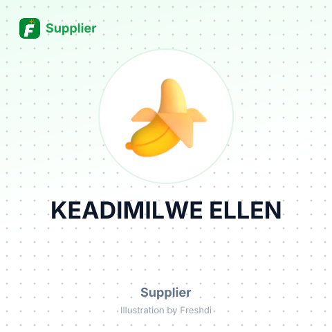 KEADIMILWE ELLEN – summary card, no photo uploaded yet