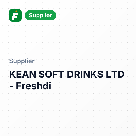 KEAN SOFT DRINKS LTD – summary card, no photo uploaded yet