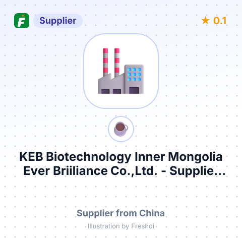 KEB Biotechnology Inner Mongolia Ever Briiliance Co.,Ltd.  – summary card, no photo uploaded yet