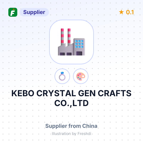 KEBO CRYSTAL GEN CRAFTS CO.,LTD – summary card, no photo uploaded yet