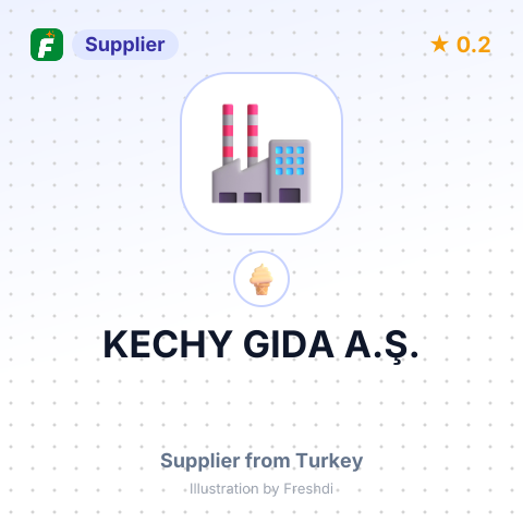 KECHY GIDA A.Ş. – summary card, no photo uploaded yet