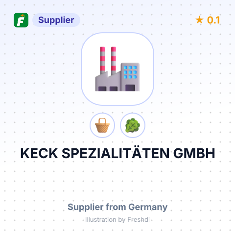 KECK SPEZIALITÄTEN GMBH – summary card, no photo uploaded yet