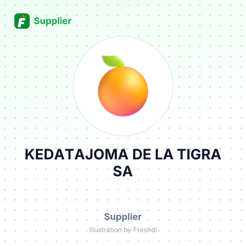 KEDATAJOMA DE LA TIGRA SA – summary card, no photo uploaded yet