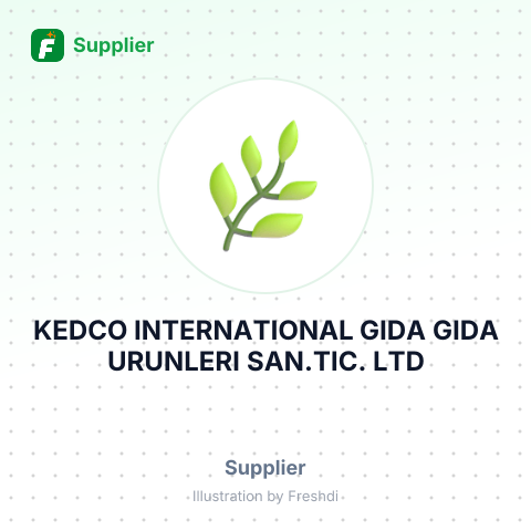 KEDCO INTERNATIONAL GIDA GIDA URUNLERI SAN.TIC. LTD – summary card, no photo uploaded yet