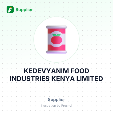 KEDEVYANIM FOOD INDUSTRIES KENYA LIMITED – summary card, no photo uploaded yet