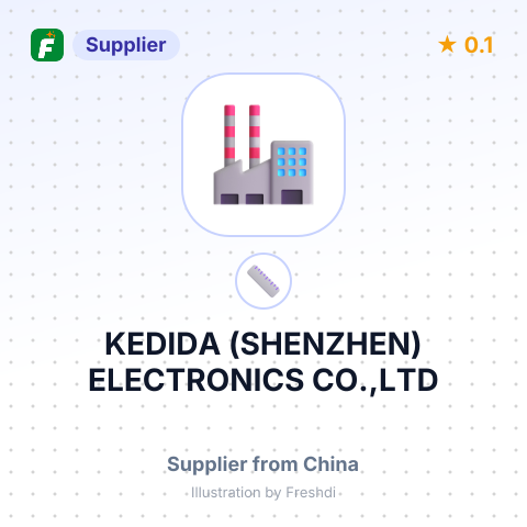 KEDIDA (SHENZHEN) ELECTRONICS CO.,LTD – summary card, no photo uploaded yet