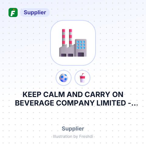 KEEP CALM AND CARRY ON BEVERAGE COMPANY LIMITED – summary card, no photo uploaded yet