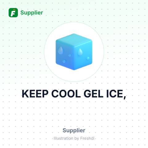KEEP COOL GEL ICE, – summary card, no photo uploaded yet