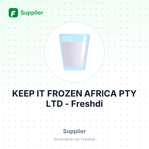 KEEP IT FROZEN AFRICA PTY LTD – summary card, no photo uploaded yet