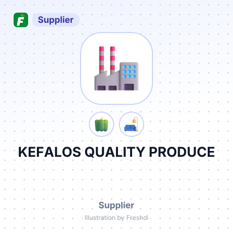 KEFALOS QUALITY PRODUCE – summary card, no photo uploaded yet