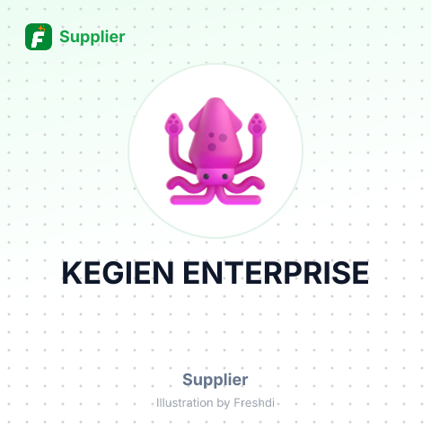 KEGIEN ENTERPRISE – summary card, no photo uploaded yet