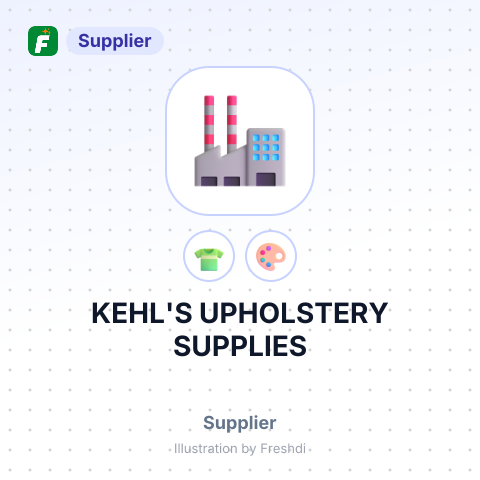 KEHL'S UPHOLSTERY SUPPLIES – summary card, no photo uploaded yet