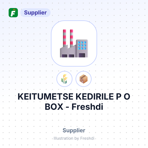 KEITUMETSE KEDIRILE P O BOX – summary card, no photo uploaded yet