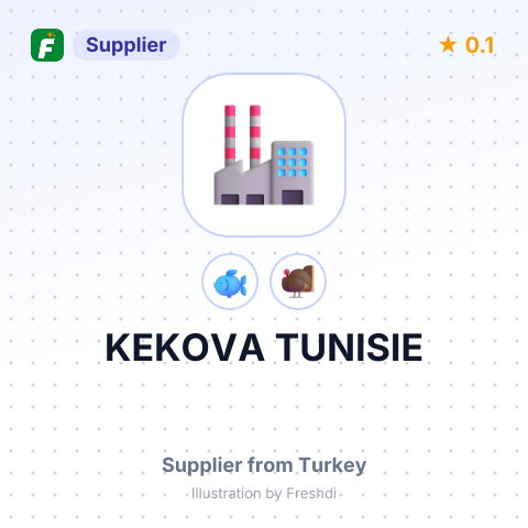 KEKOVA TUNISIE – summary card, no photo uploaded yet