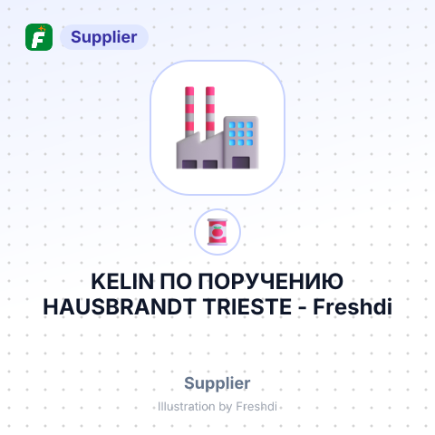 KELIN ПО ПОРУЧЕНИЮ HAUSBRANDT TRIESTE – summary card, no photo uploaded yet