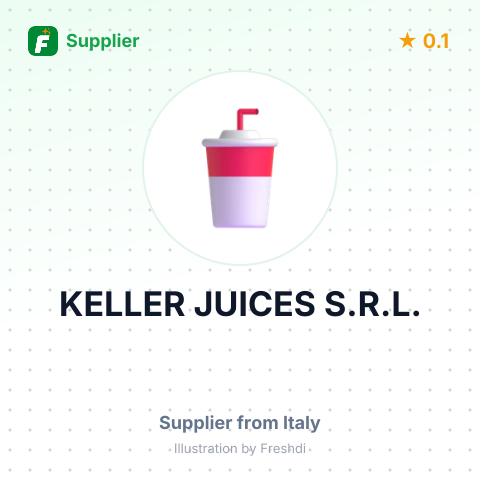 KELLER JUICES S.R.L. – summary card, no photo uploaded yet