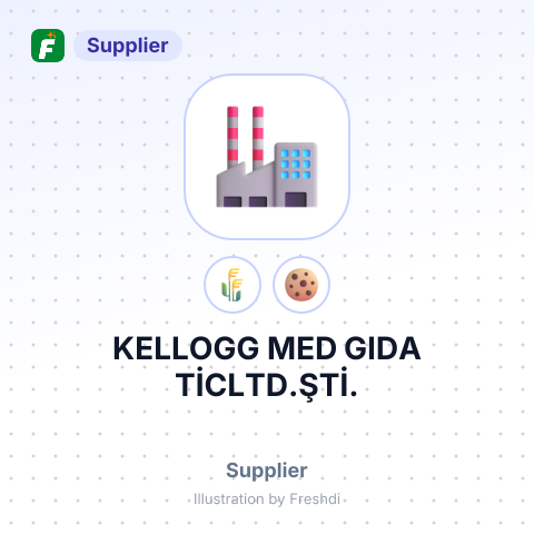 KELLOGG MED GIDA TİCLTD.ŞTİ. – summary card, no photo uploaded yet