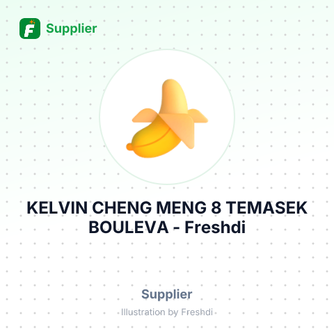 KELVIN CHENG MENG 8 TEMASEK BOULEVA – summary card, no photo uploaded yet