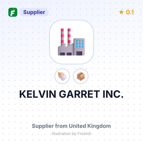 KELVIN GARRET INC. – summary card, no photo uploaded yet