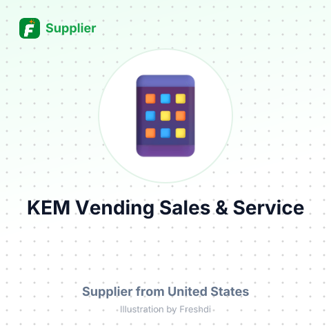KEM Vending Sales & Service – summary card, no photo uploaded yet